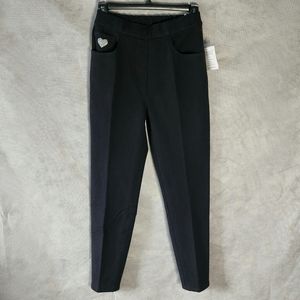 Dream Jeannes by Quacker Factory Jeans With Rhinestone Embellishments Pull-On